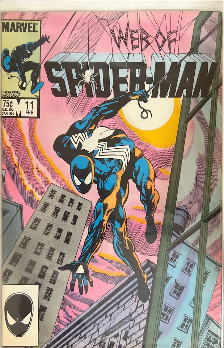 Web of Spider-Man, #011 (Marvel, 1985) - Direct Sales Edition