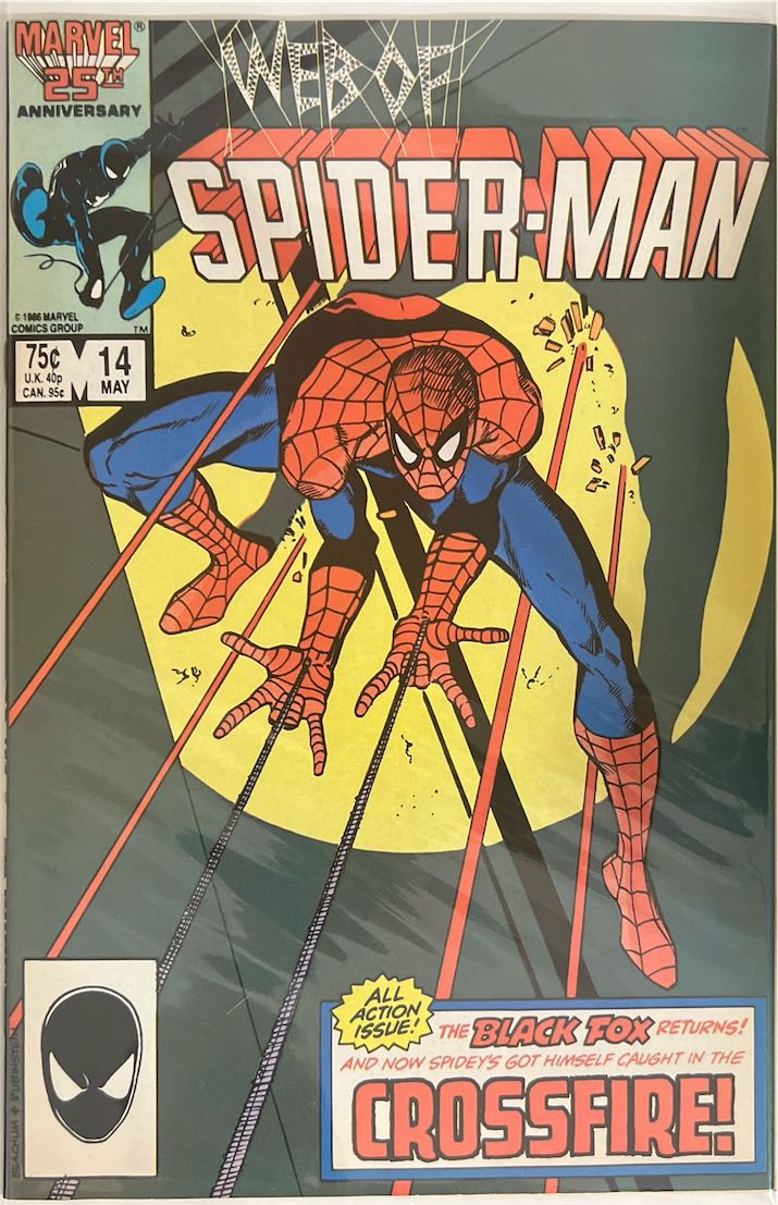 Web of Spider-Man, #014, (Marvel, 1986) - Direct Edition