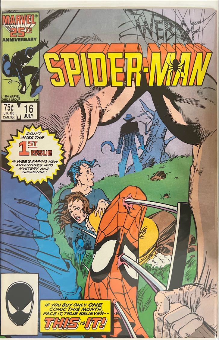 Spider-Man, #016, (Marvel, 1986) - Direct Edition