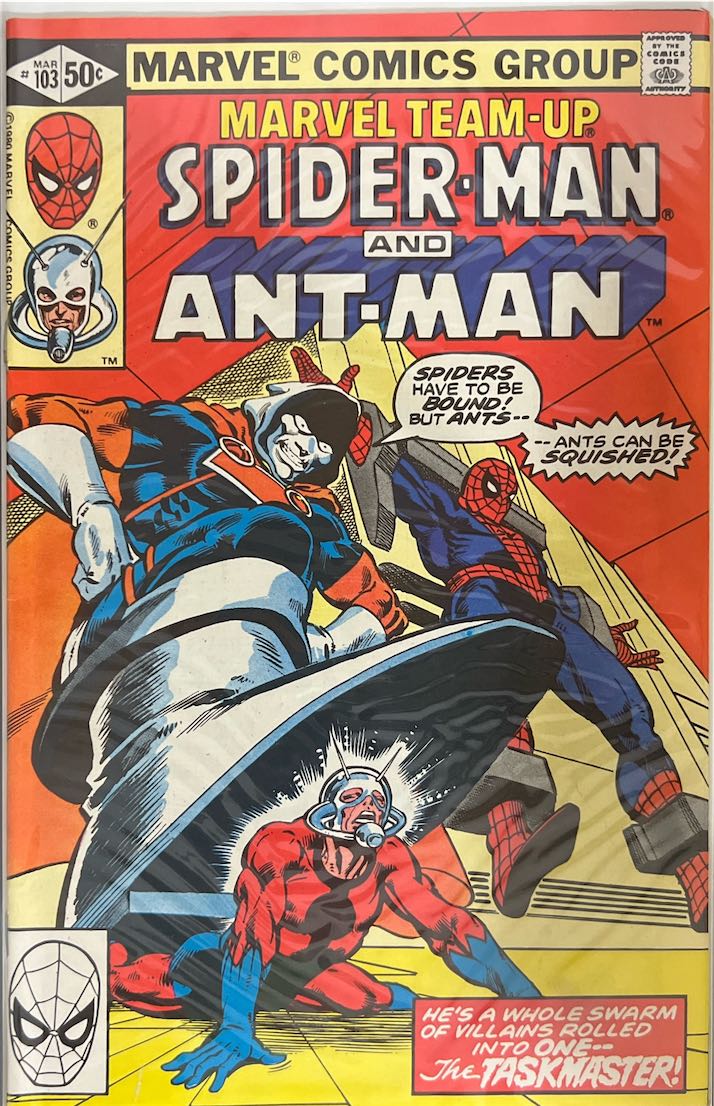 Marvel Team-Up, #103, Spider-Man and Ant-Man (Marvel, 1981) - Direct Edition