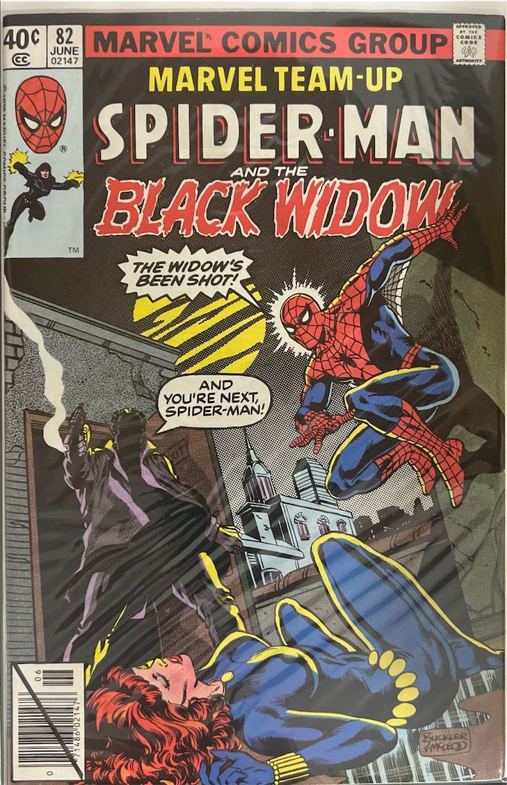 Marvel Team-Up, #082, Spider-Man and the Black Widow (Marvel, 1979) - Newsstand Edition