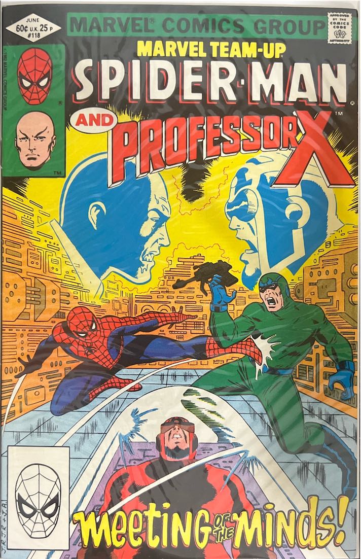 Marvel Team-Up, #118, Meeting of the Minds! (Marvel, 1982) - Newsstand Edition