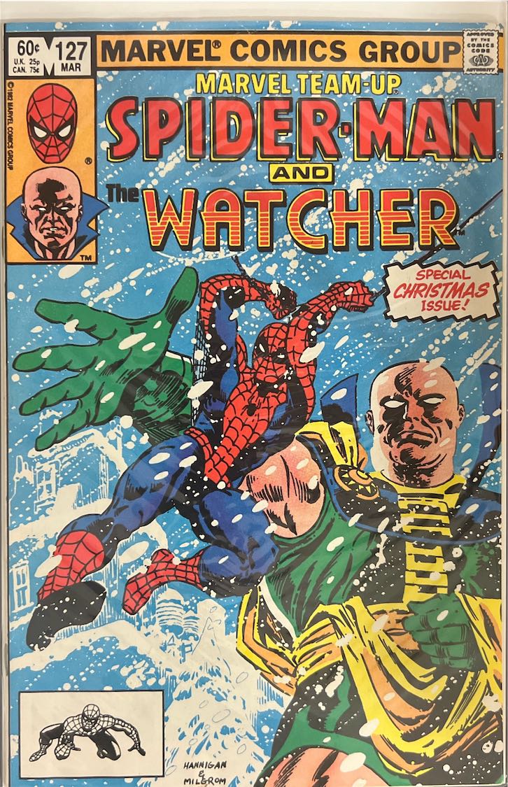 Marvel Team-Up, #127, Spider-Man and the Watcher (Marvel, 1983) - Direct Sales