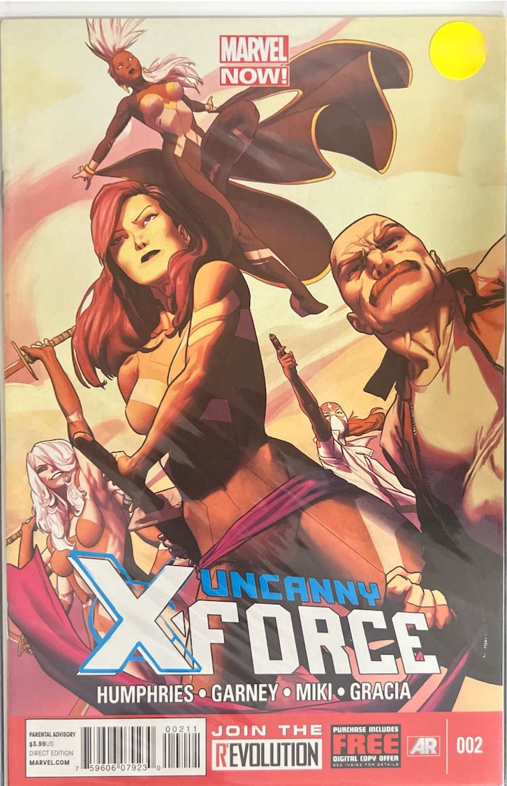 Uncanny X-Force, #002, Join the Revolution! (Marvel, 2013) - Direct Edition