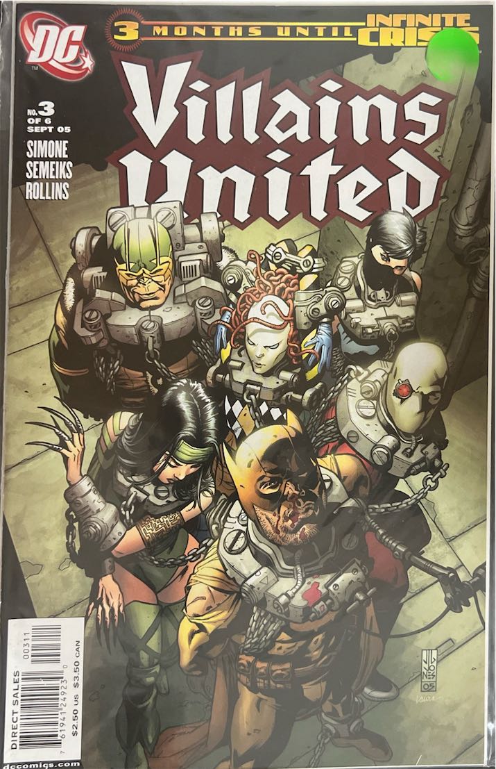 Villains United, #003, (DC Comics, 2005) - Direct Sales