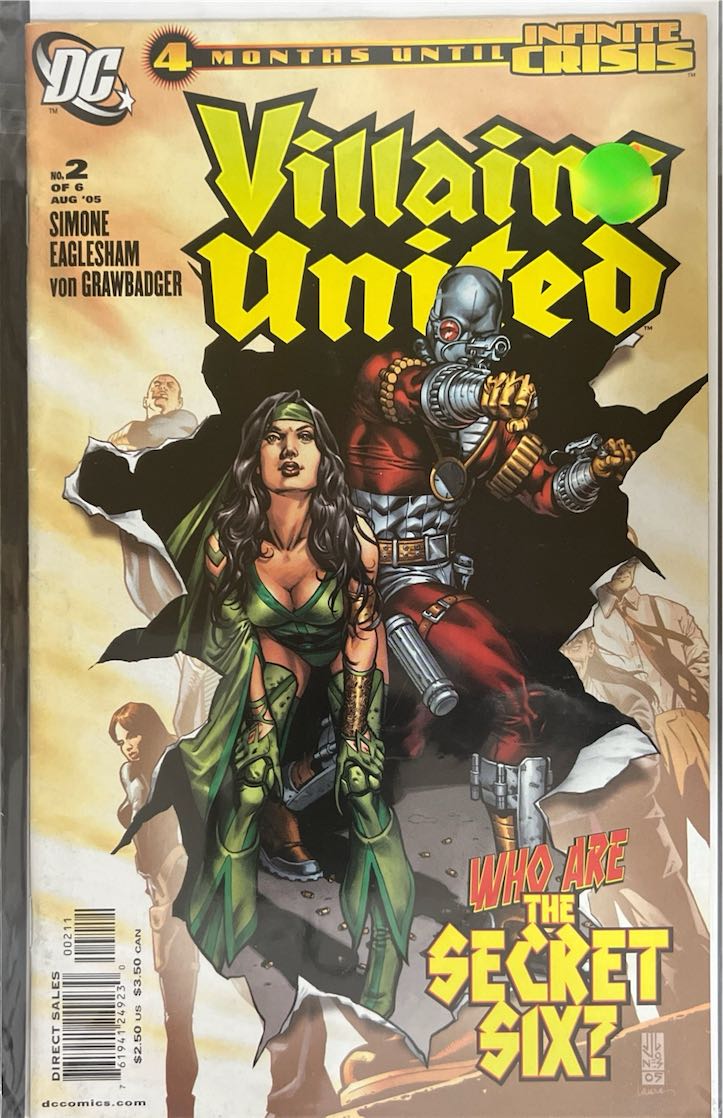 Villains United, #002, Who Are The Secret Six? (DC Comics, 2005) - Direct Sales