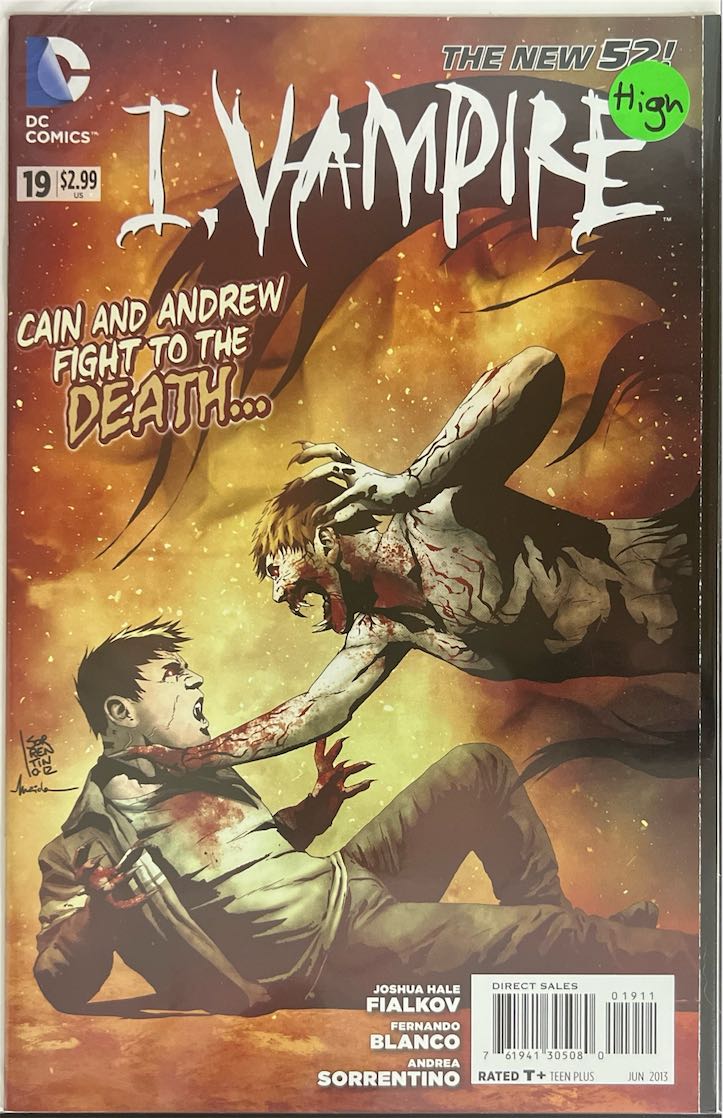 I, Vampire, #019, (DC Comics, 2013) - Direct Sales