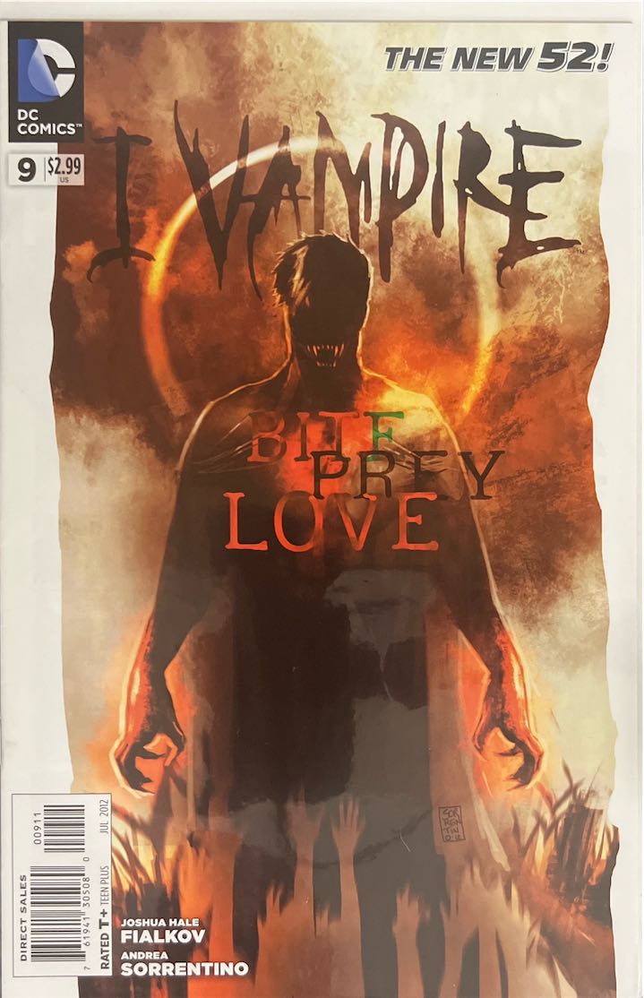 I, Vampire, #009, Bite Prey Love (DC Comics, 2012) - Direct Sales