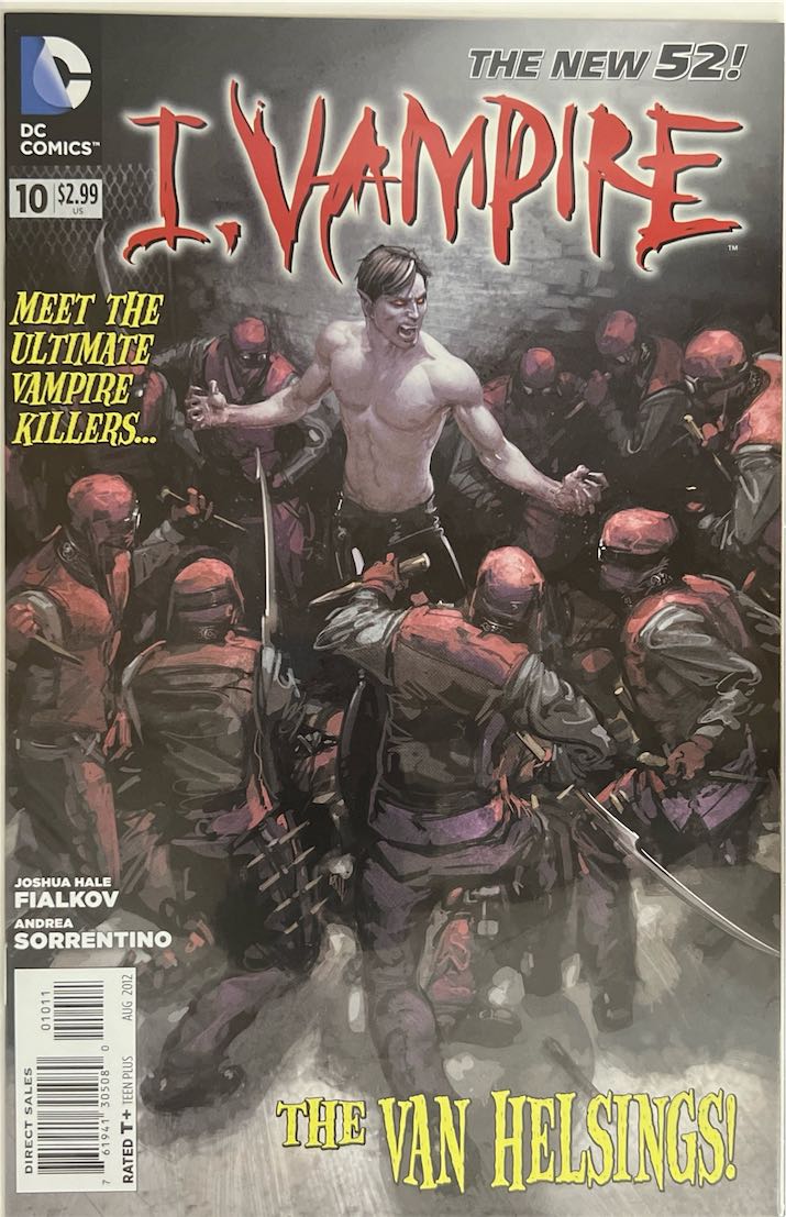 I, Vampire, #010, The Van Helsings! (DC Comics, 2012) - Direct Sales