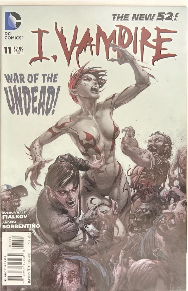 I, Vampire, #011, War of the Undead! (DC Comics, 2012) - Direct Sales