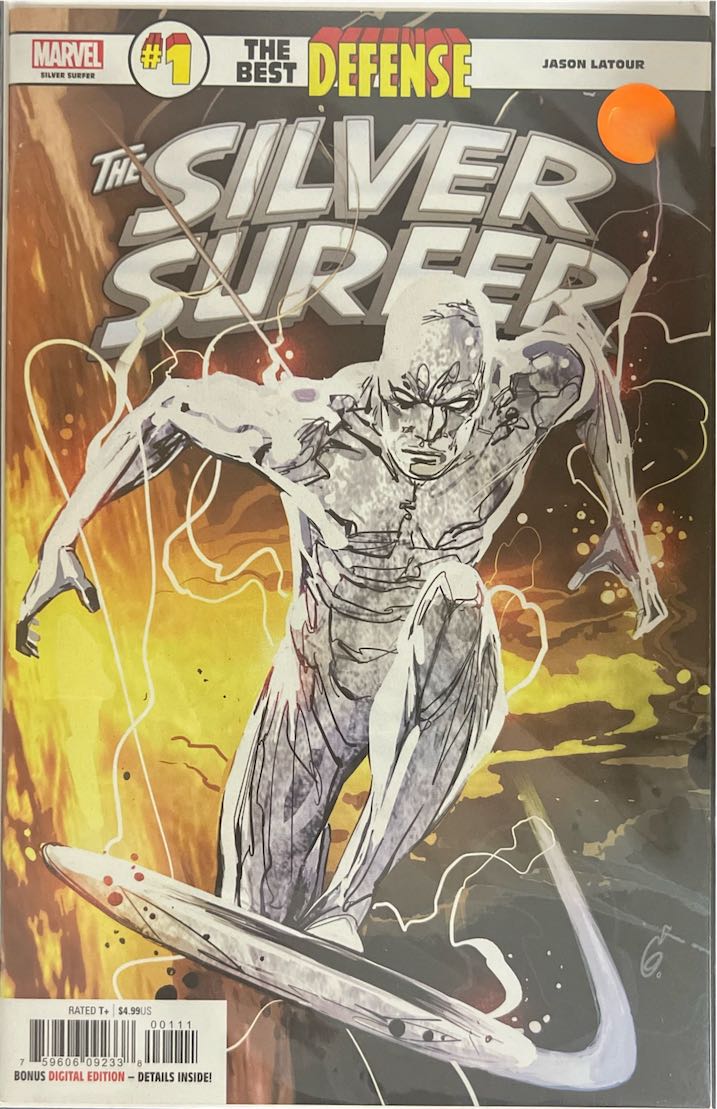 The Silver Surfer, #001, The Best Defense (Marvel, 2018) - Direct Edition