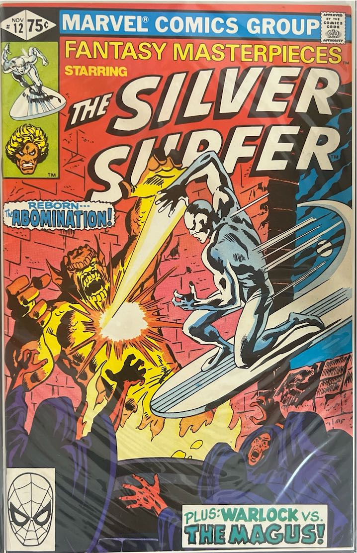 Fantasy Masterpieces Starring The Silver Surfer, #012, (Marvel, 1980) - Newsstand Edition