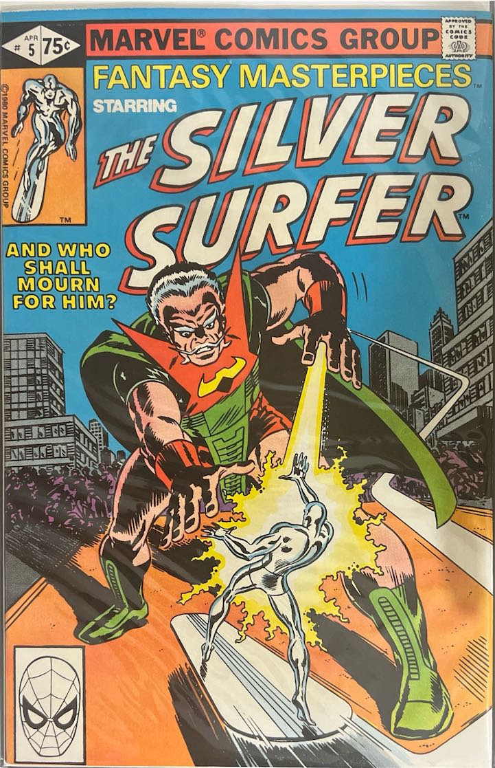 Fantasy Masterpieces, #005, Starring The Silver Surfer (Marvel, 1980) - Direct Sales