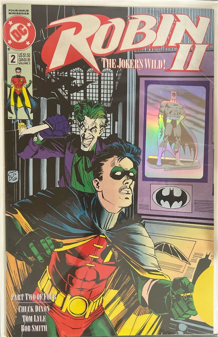 Robin II, #002, The Joker's Wild! (DC Comics, 1991) - Holographic Cover