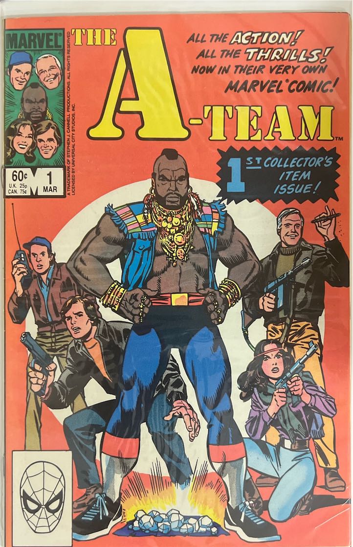 The A-Team, #001, 1st Collector's Item Issue (Marvel, 1984) - Newsstand Edition