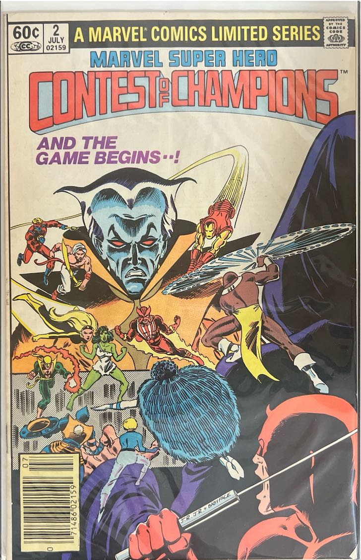 Marvel Super Hero Contest of Champions, #002, And the Game Begins...! (Marvel Comics, 1982) - Direct Sales Edition