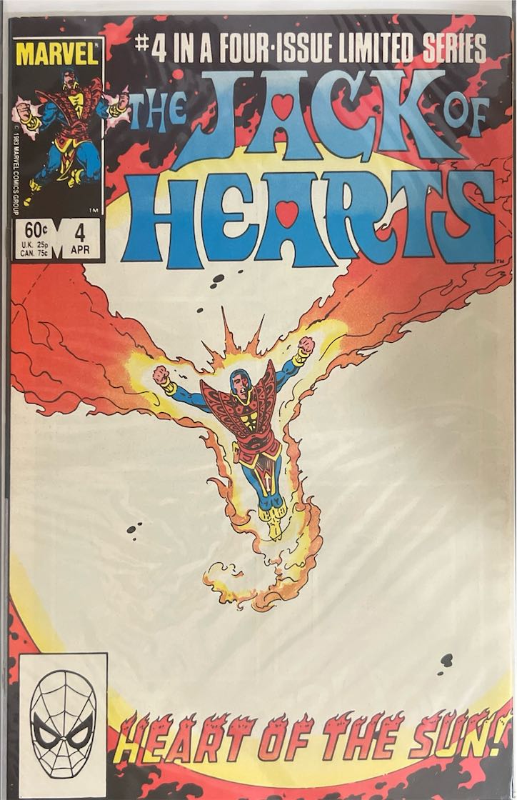 The Jack of Hearts, #004 (Marvel, 1984) - Direct Sales Edition