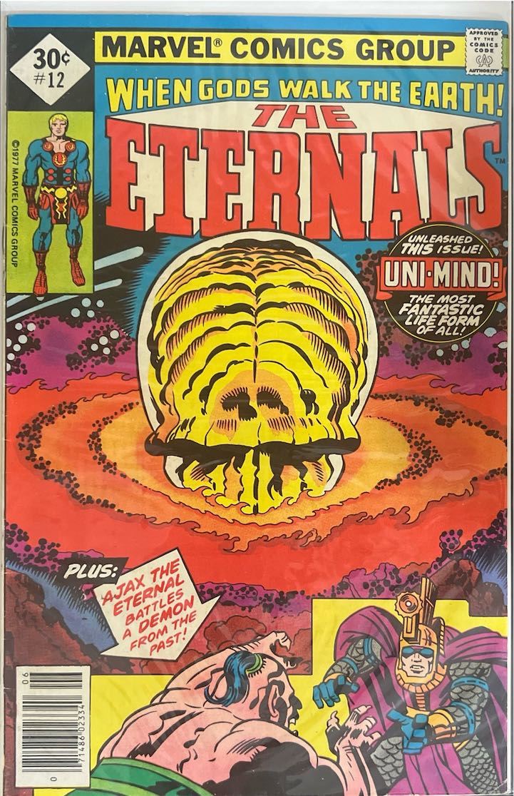 The Eternals, #012, When Gods Walk The Earth (Marvel, 1977) - Direct Edition