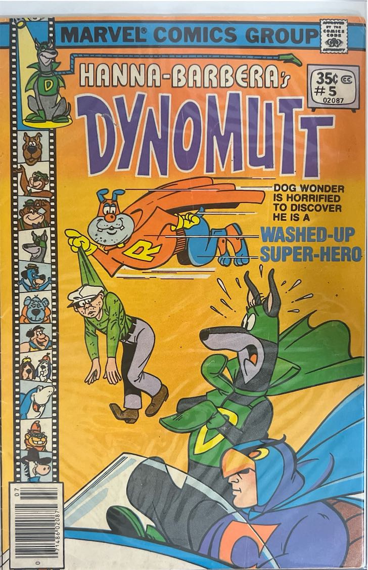 Hanna-Barbera's Dynomutt, #005, Washed-Up Super-Hero (Marvel Comics, 1978) - Direct Sales