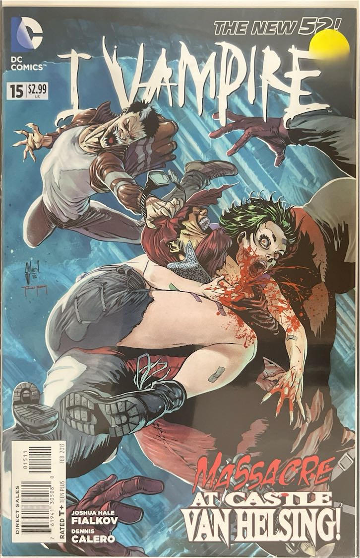 I, Vampire, #015, Massacre at Castle Van Helsing! (DC Comics, 2013) - Direct Sales