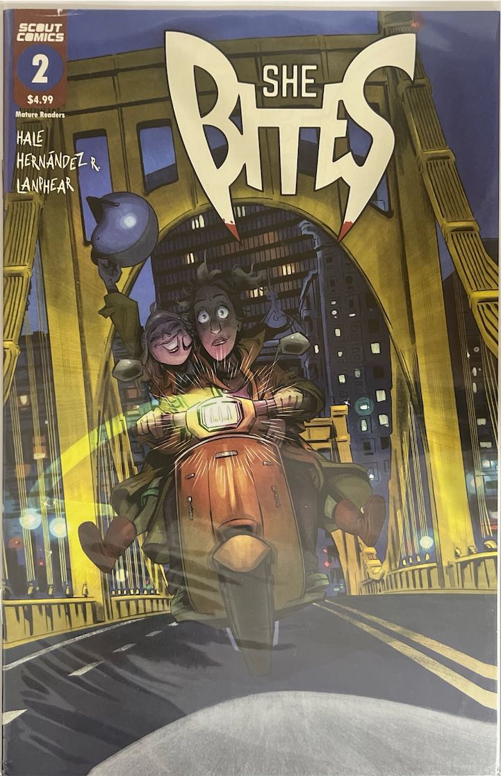 She Bites, #002 (Scout Comics, 2023) - Direct Sales Edition