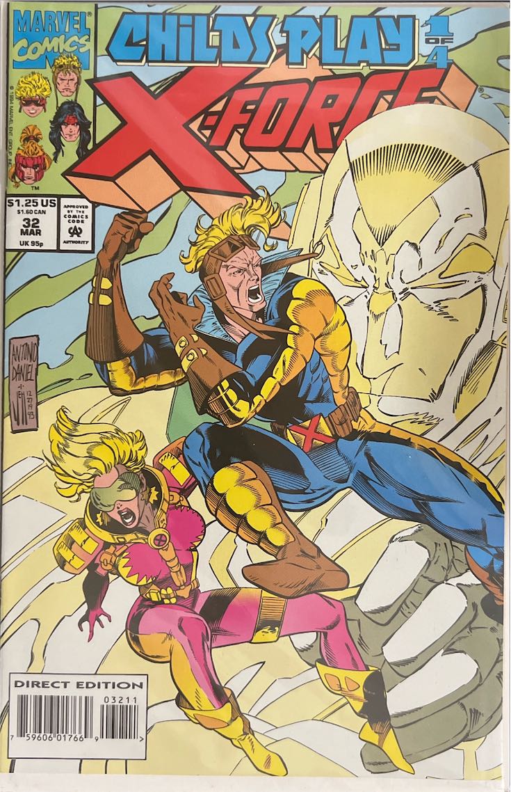 X-Force, #032, Child's Play (Marvel Comics, 1994) - Direct Edition