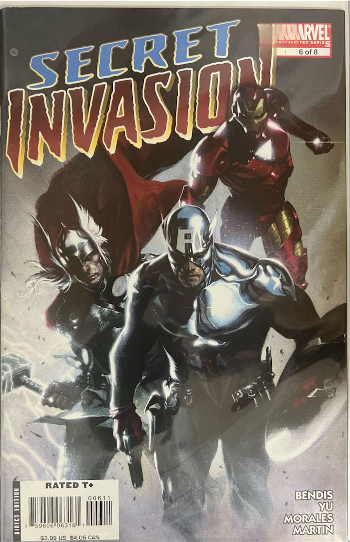 Secret Invasion, #006, (Marvel, 2008) - Direct Edition