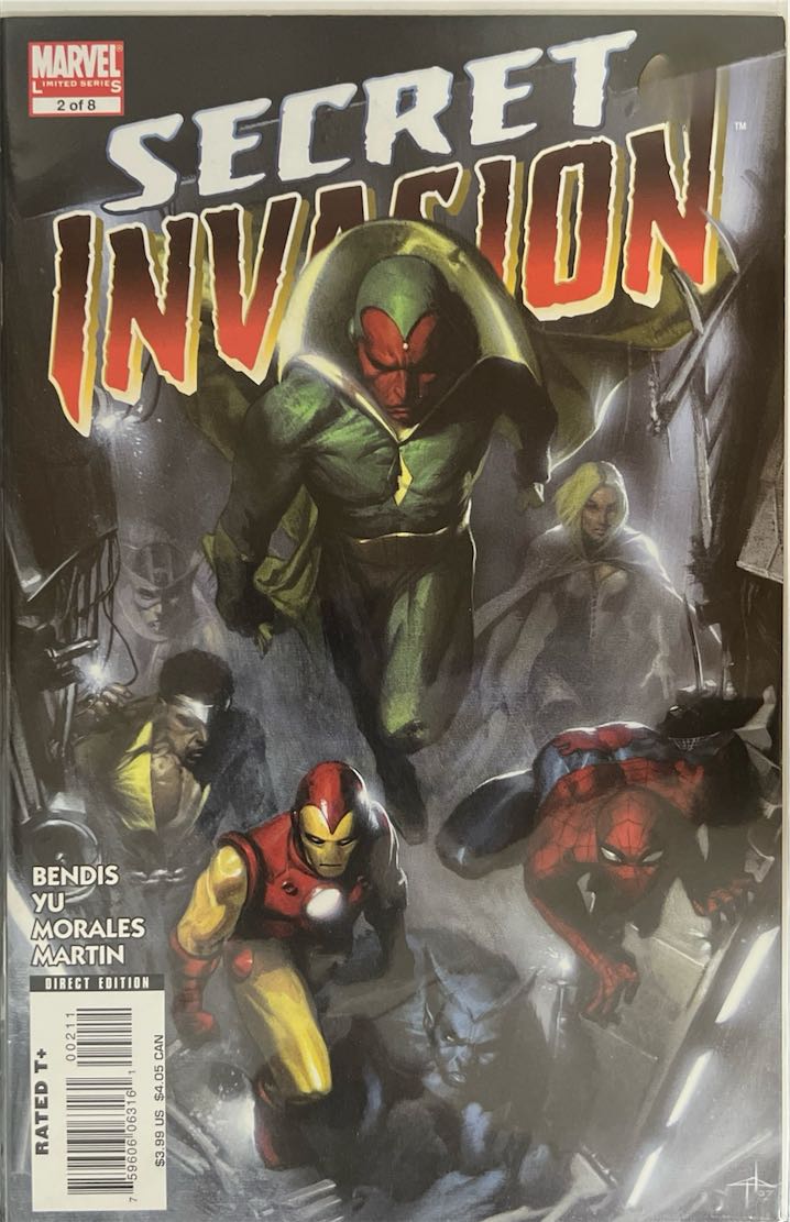 Secret Invasion, #002, Marvel Limited Series (Marvel Comics, 2008) - Direct Edition