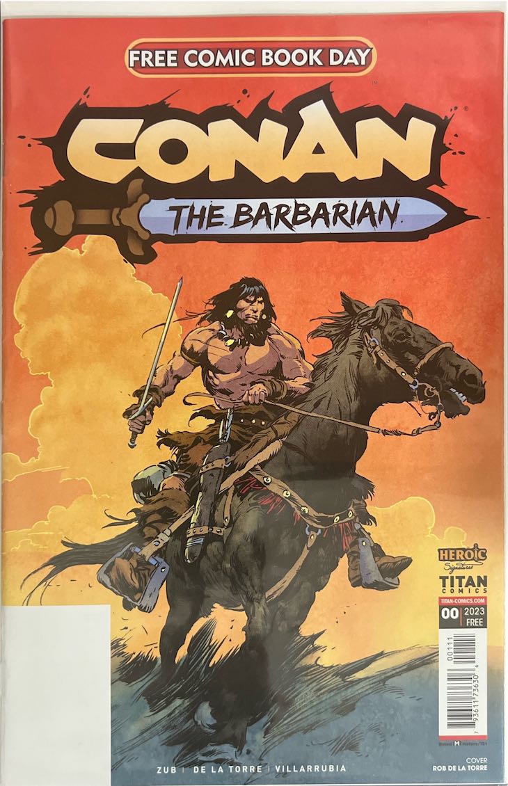 Conan the Barbarian, #000 (Titan Comics, 2023) - Free Comic Book Day Edition