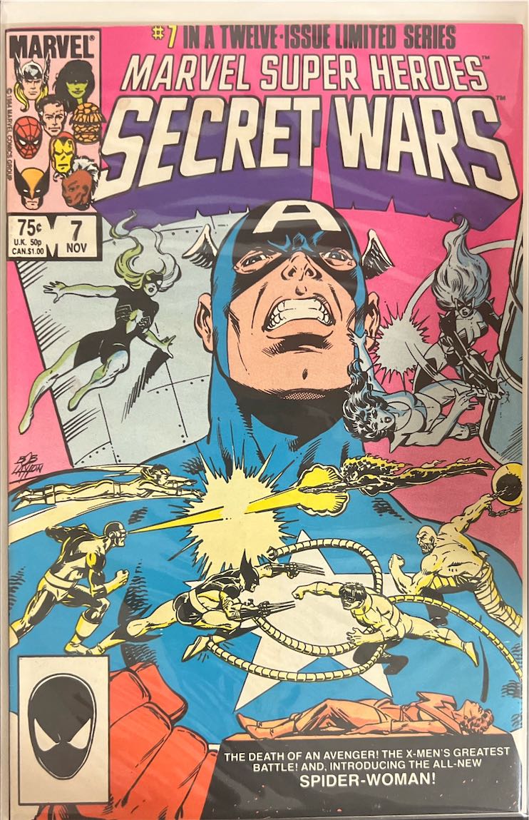 Marvel Super Heroes Secret Wars, #007 (Marvel, 1984) - Direct Sales Edition