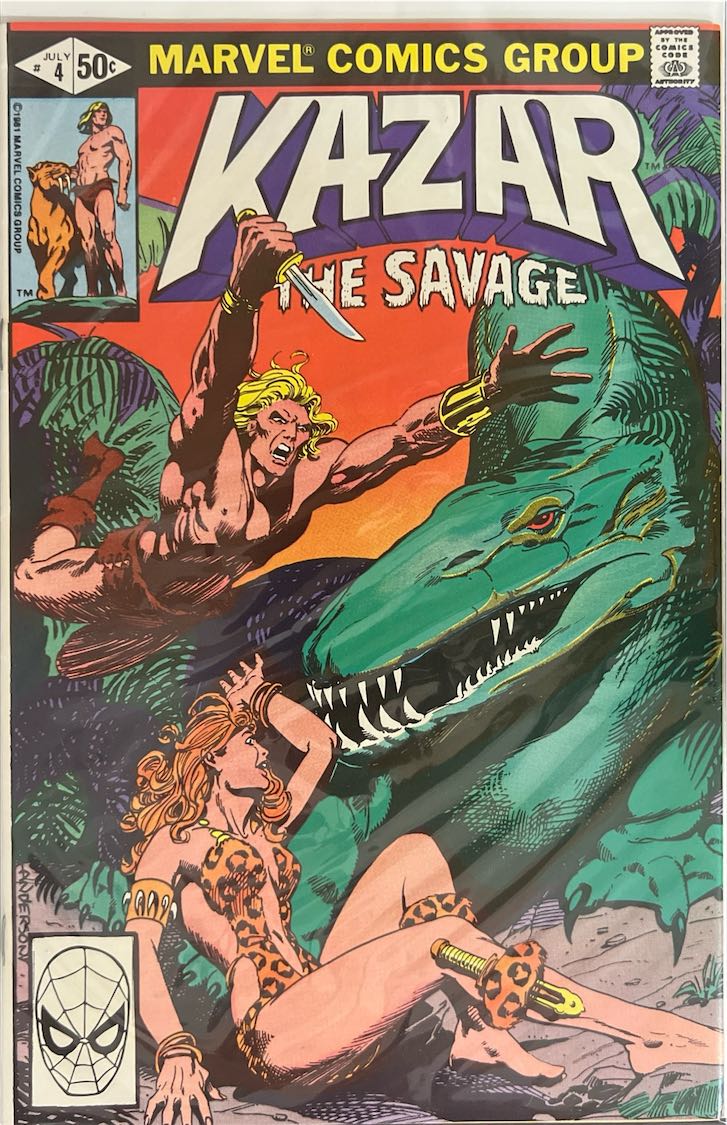Ka-Zar the Savage, #004 (Marvel Comics, 1981)