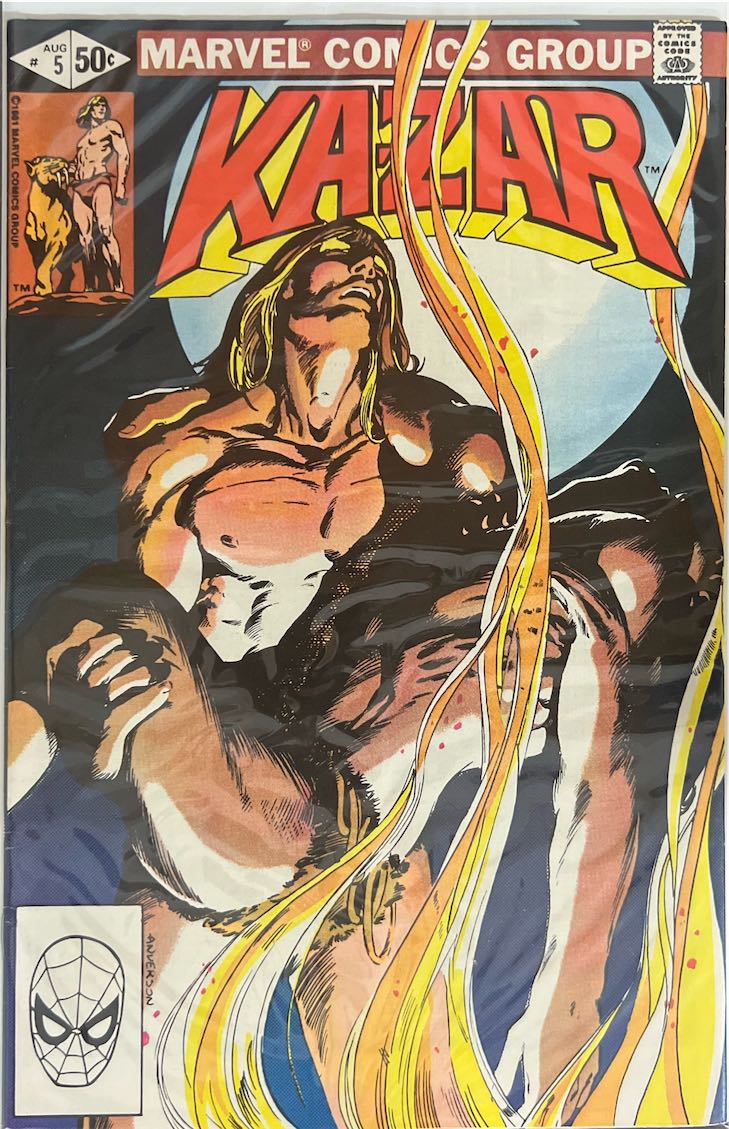 Ka-Zar, #005, (Marvel, 1981) - Newsstand Edition