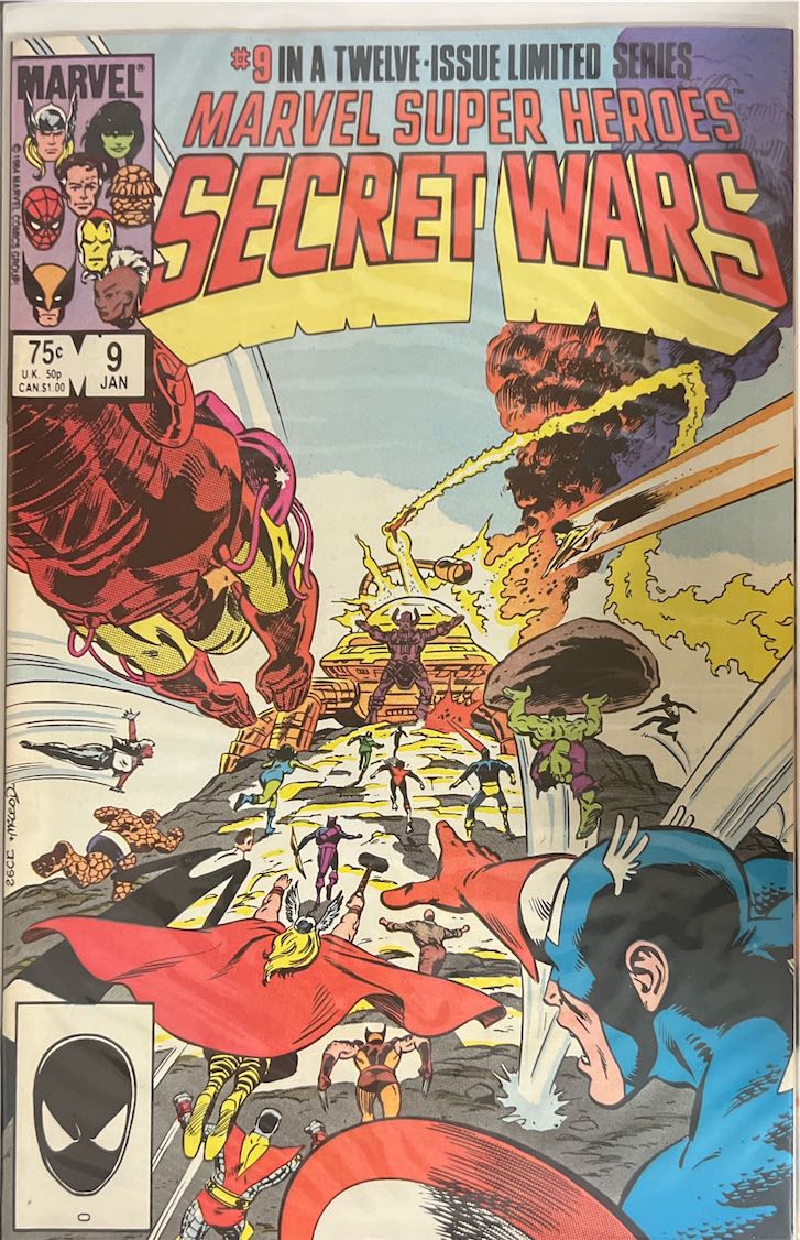 Marvel Super Heroes Secret Wars, #009, (Marvel, January 1985) - Direct Sales