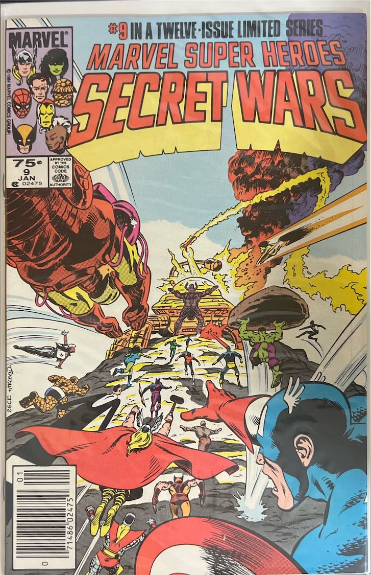 Marvel Super Heroes Secret Wars, #009 (Marvel Comics, 1984) - Direct Sales