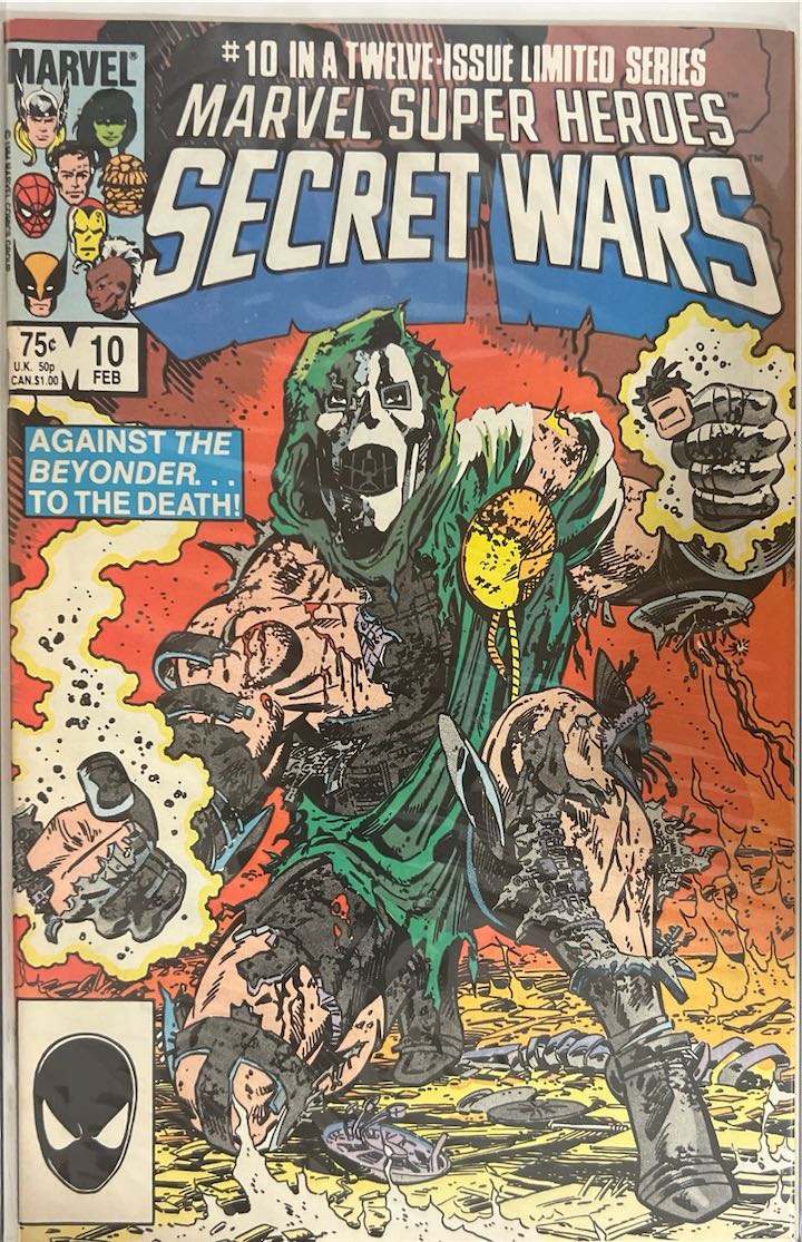 Marvel Super Heroes: Secret Wars, #010 (Marvel, 1985) - Direct Sales