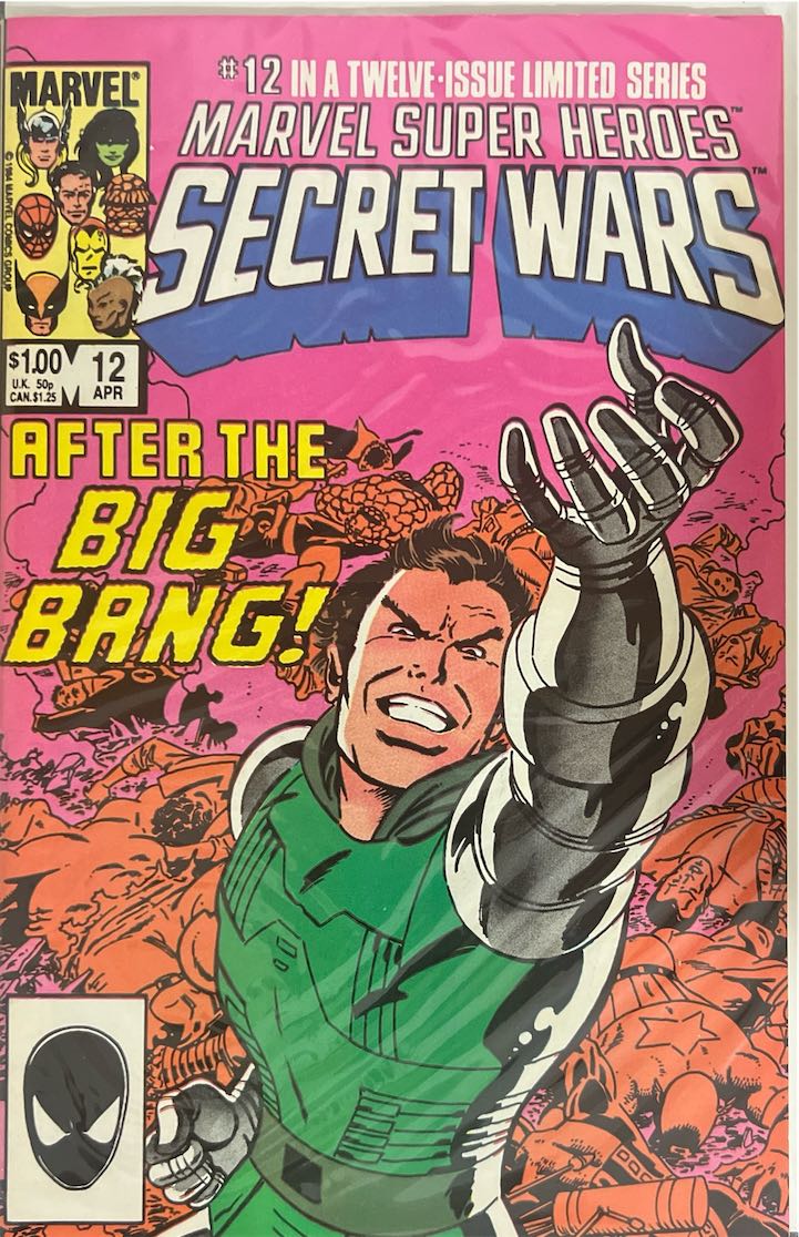 Marvel Super Heroes Secret Wars, #012, "After the Big Bang!" (Marvel, 1985) - Direct Sales