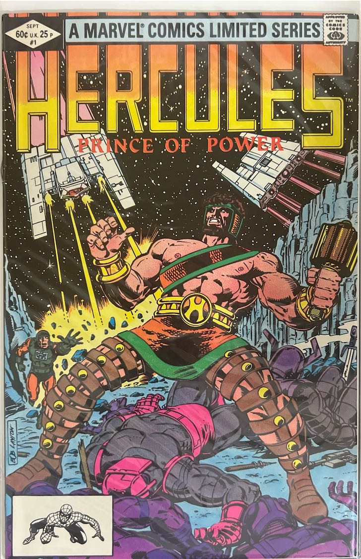 Hercules: Prince of Power, #001 (Marvel Comics, 1982) - Direct Sales