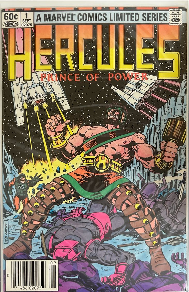 Hercules, #001, Prince of Power (Marvel, 1982) - Direct Edition