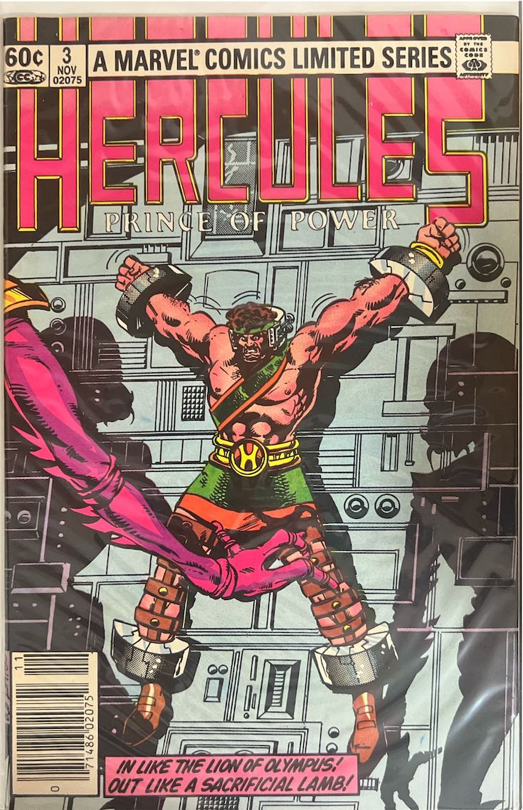 Hercules: Prince of Power, #003 (Marvel, 1982) - Direct Edition