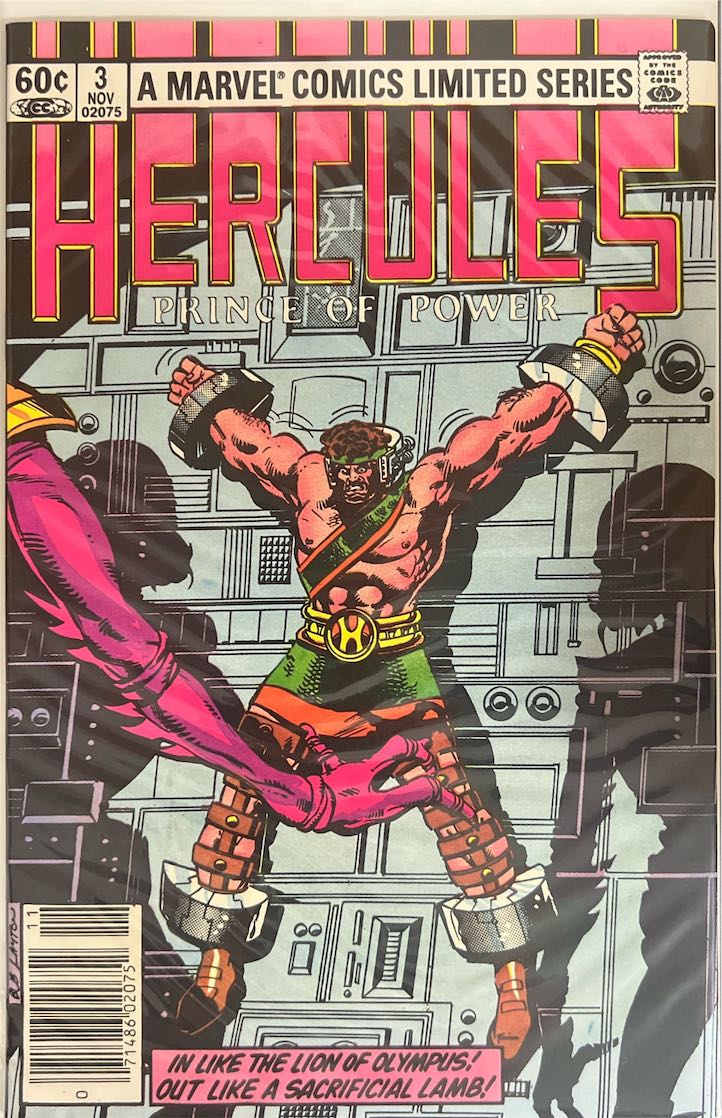 Hercules, #003, Prince of Power (Marvel, 1982) - Direct Edition