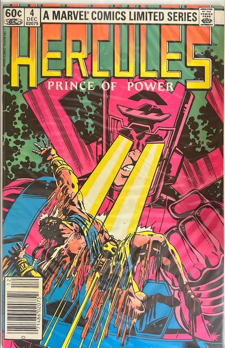 Hercules: Prince of Power, #004, (Marvel Comics, 1984) - Direct Sales