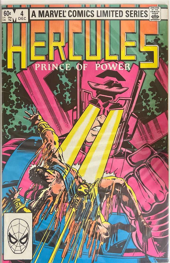 Hercules, #004, Prince of Power (Marvel, 1982) - Direct Sales