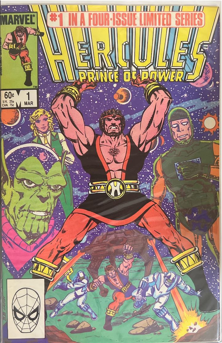 Hercules: Prince of Power, #001, (Marvel, 1982) - Direct Edition