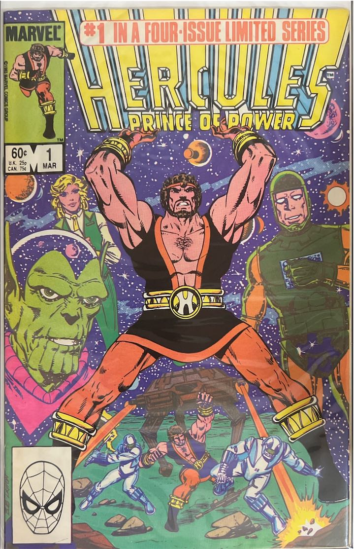 Hercules: Prince of Power, #001, (Marvel, 1982) - Direct Edition