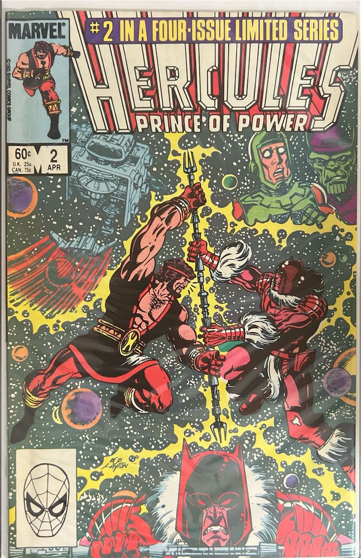 Hercules Prince of Power, #002 (Marvel, 1982) - Direct Sales