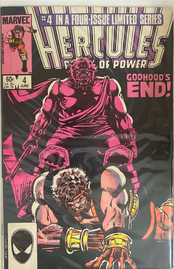 Hercules: Prince of Power, #004, Godhood's End! (Marvel, 1982) - Direct Sales