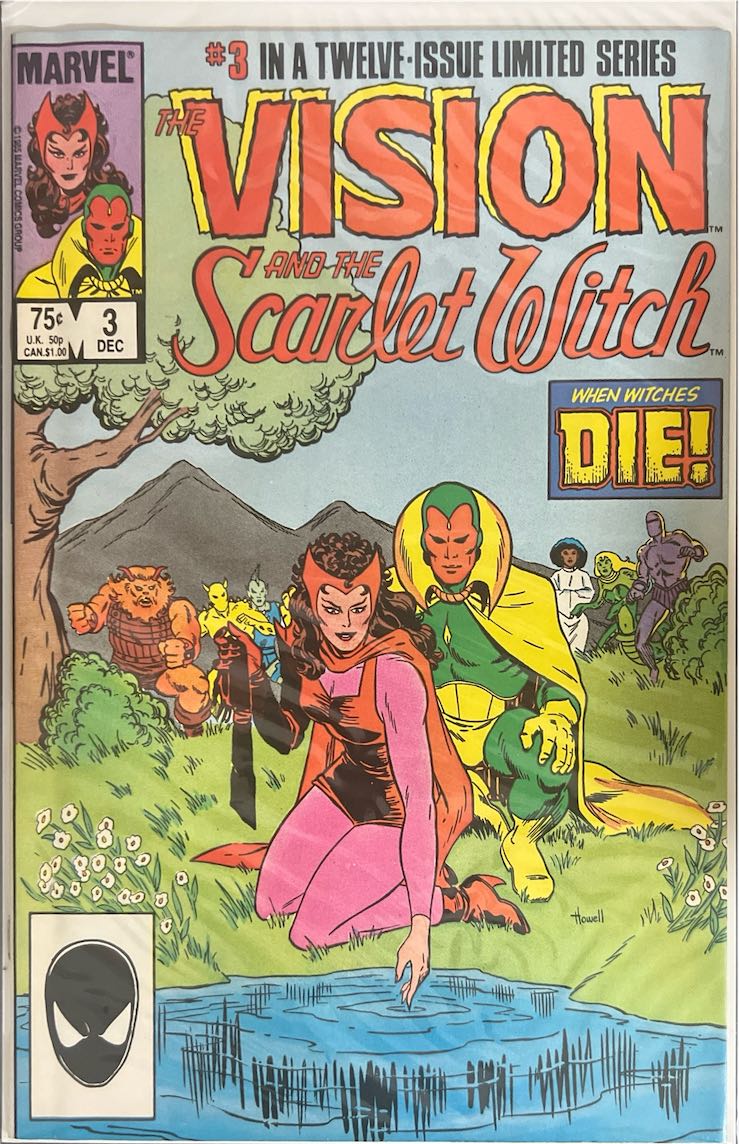 The Vision and the Scarlet Witch, #003 (Marvel, 1985) - Direct Edition