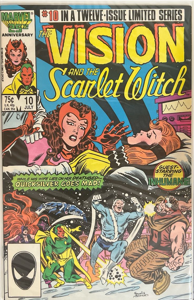 The Vision and the Scarlet Witch, #010 (Marvel, 1986) - Direct Sales