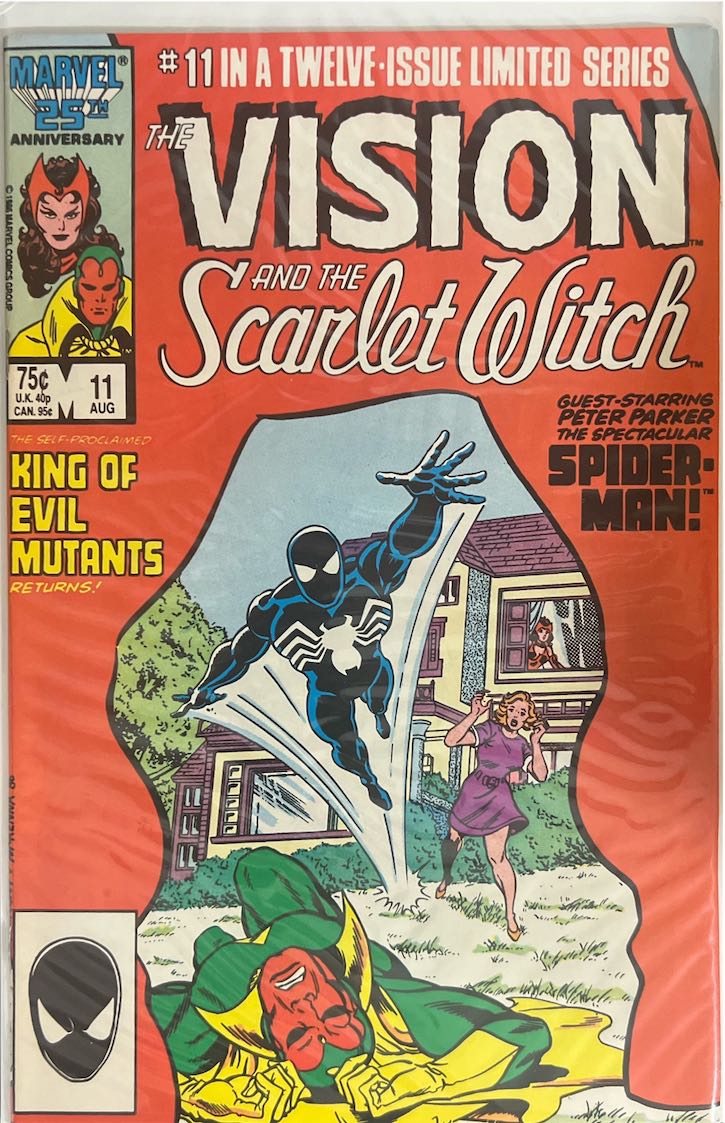 The Vision and the Scarlet Witch, #011, (Marvel, 1986) - Direct Sales