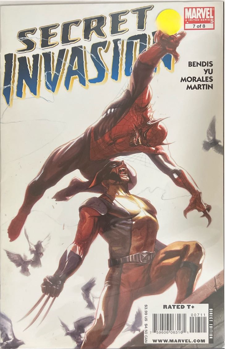 Secret Invasion, #007, (Marvel, 2008) - Direct Edition